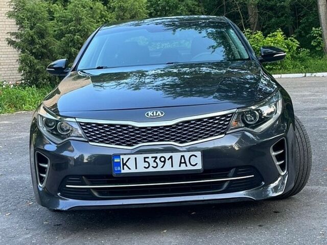 Серый Киа Оптима, объемом двигателя 2 л и пробегом 145 тыс. км за 9600 $, фото 1 на Automoto.ua