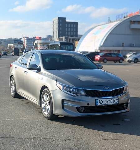 Серый Киа Оптима, объемом двигателя 2.4 л и пробегом 126 тыс. км за 11000 $, фото 1 на Automoto.ua