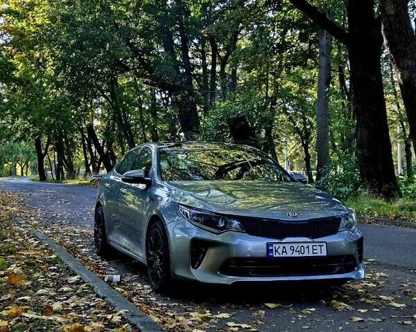 Серый Киа Оптима, объемом двигателя 2.4 л и пробегом 101 тыс. км за 13500 $, фото 1 на Automoto.ua