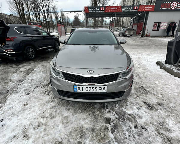 Сірий Кіа Оптіма, об'ємом двигуна 2.4 л та пробігом 140 тис. км за 12500 $, фото 1 на Automoto.ua