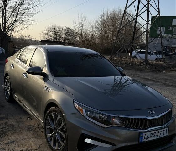 Серый Киа Оптима, объемом двигателя 2.4 л и пробегом 108 тыс. км за 13000 $, фото 1 на Automoto.ua