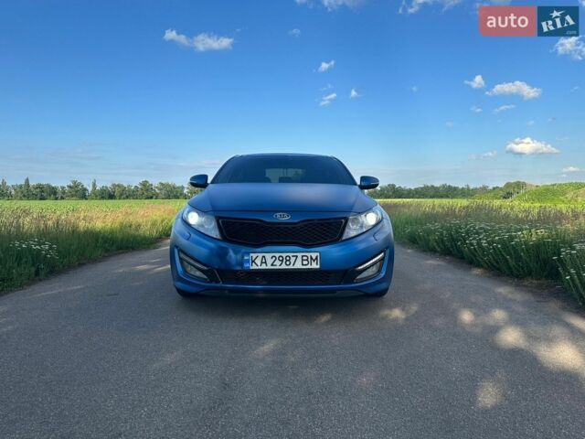 Синий Киа Оптима, объемом двигателя 2.36 л и пробегом 259 тыс. км за 8000 $, фото 1 на Automoto.ua