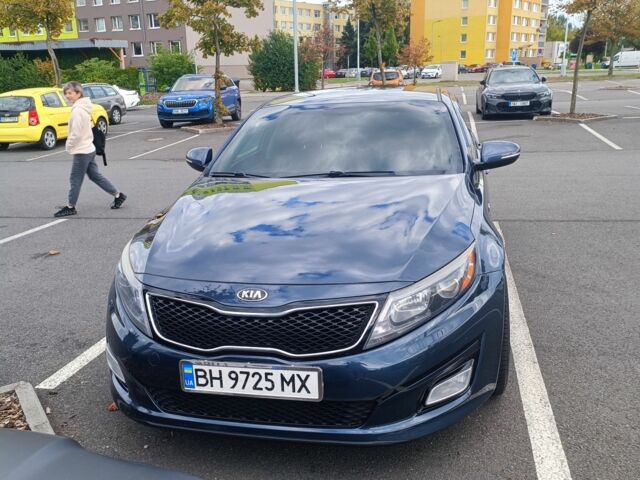 Синий Киа Оптима, объемом двигателя 2 л и пробегом 162 тыс. км за 8000 $, фото 1 на Automoto.ua