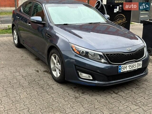 Синий Киа Оптима, объемом двигателя 2.36 л и пробегом 180 тыс. км за 8000 $, фото 1 на Automoto.ua