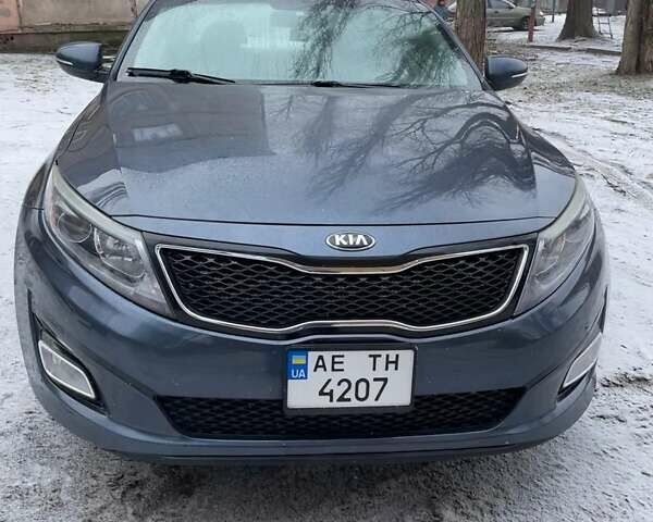 Синий Киа Оптима, объемом двигателя 2.4 л и пробегом 125 тыс. км за 8500 $, фото 1 на Automoto.ua