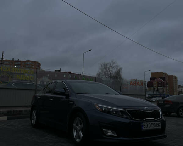 Синий Киа Оптима, объемом двигателя 2.4 л и пробегом 250 тыс. км за 9500 $, фото 1 на Automoto.ua