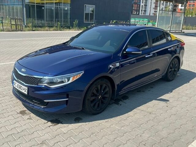 Синий Киа Оптима, объемом двигателя 2.36 л и пробегом 120 тыс. км за 12300 $, фото 1 на Automoto.ua