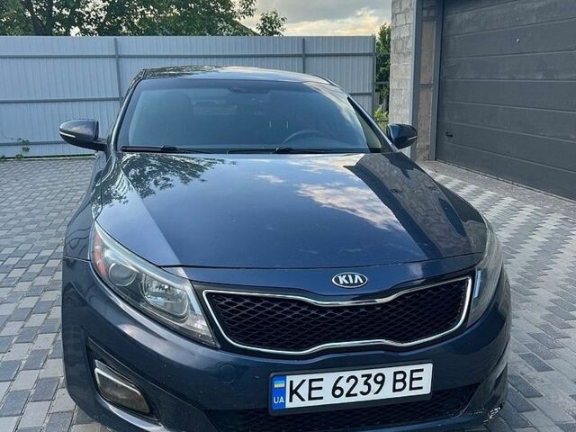 Синий Киа Оптима, объемом двигателя 2.4 л и пробегом 150 тыс. км за 8500 $, фото 1 на Automoto.ua