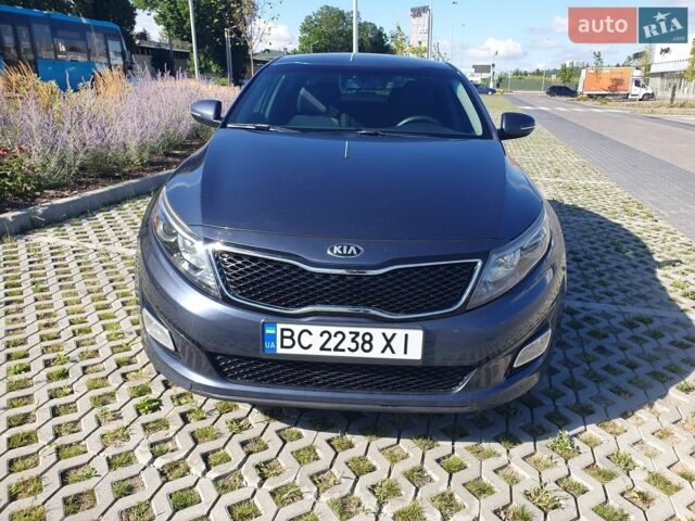 Синий Киа Оптима, объемом двигателя 2.4 л и пробегом 195 тыс. км за 9200 $, фото 1 на Automoto.ua
