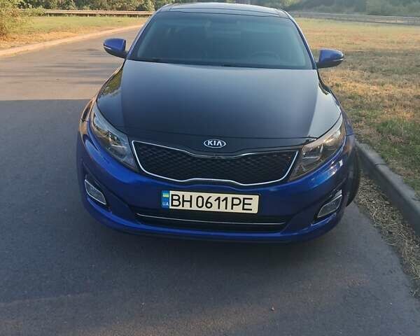 Синий Киа Оптима, объемом двигателя 2 л и пробегом 165 тыс. км за 12900 $, фото 1 на Automoto.ua