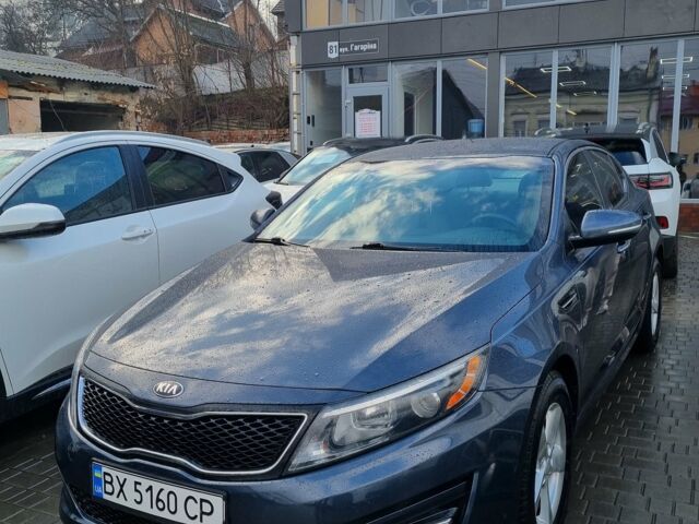 Синий Киа Оптима, объемом двигателя 24 л и пробегом 120 тыс. км за 12500 $, фото 1 на Automoto.ua