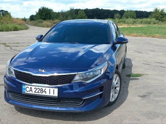 Синій Кіа Оптіма, об'ємом двигуна 2.4 л та пробігом 144 тис. км за 11000 $, фото 1 на Automoto.ua