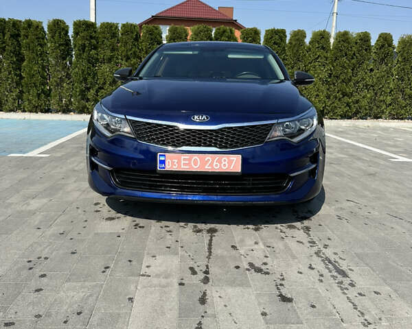 Синій Кіа Оптіма, об'ємом двигуна 2.4 л та пробігом 180 тис. км за 11500 $, фото 1 на Automoto.ua
