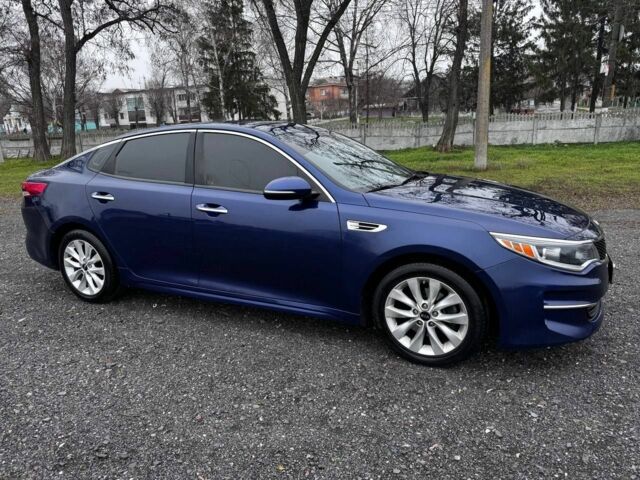 Синий Киа Оптима, объемом двигателя 2.4 л и пробегом 150 тыс. км за 8950 $, фото 1 на Automoto.ua