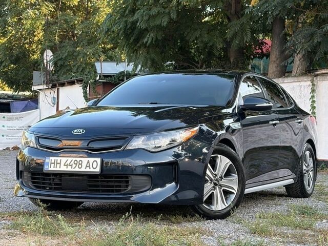 Синий Киа Оптима, объемом двигателя 2 л и пробегом 122 тыс. км за 15500 $, фото 1 на Automoto.ua