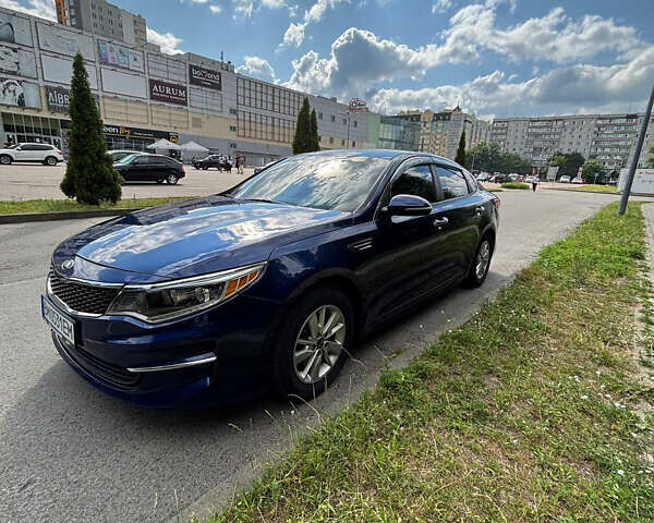 Синий Киа Оптима, объемом двигателя 2.36 л и пробегом 124 тыс. км за 11200 $, фото 1 на Automoto.ua