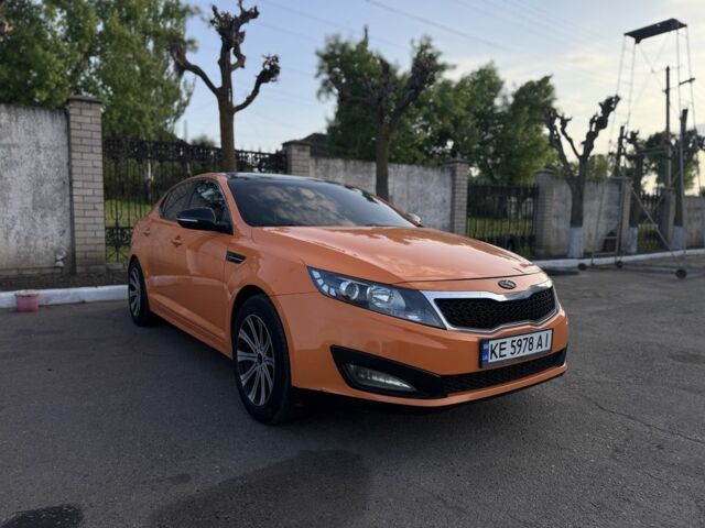 Помаранчевий Кіа Оптіма, об'ємом двигуна 2 л та пробігом 372 тис. км за 7500 $, фото 1 на Automoto.ua