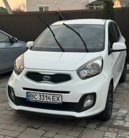 Белый Киа Пиканто, объемом двигателя 1 л и пробегом 150 тыс. км за 5500 $, фото 1 на Automoto.ua