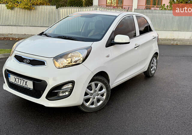 Белый Киа Пиканто, объемом двигателя 1.25 л и пробегом 65 тыс. км за 8100 $, фото 1 на Automoto.ua