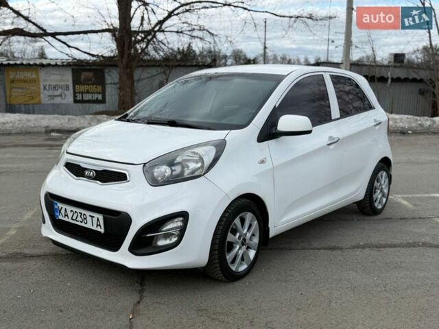 Белый Киа Пиканто, объемом двигателя 1.2 л и пробегом 136 тыс. км за 6800 $, фото 1 на Automoto.ua