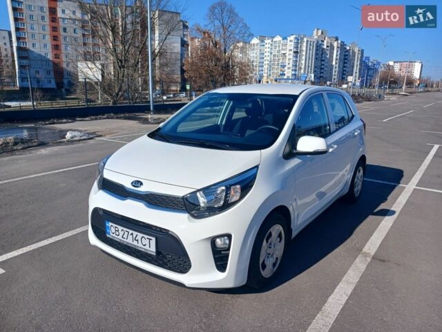 Белый Киа Пиканто, объемом двигателя 1 л и пробегом 24 тыс. км за 13500 $, фото 1 на Automoto.ua
