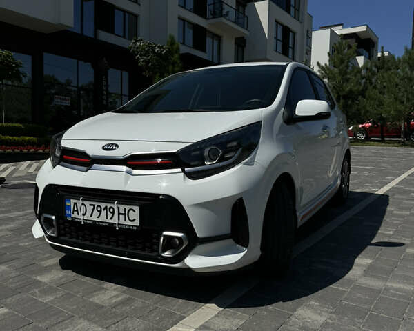 Белый Киа Пиканто, объемом двигателя 1.25 л и пробегом 27 тыс. км за 16500 $, фото 1 на Automoto.ua