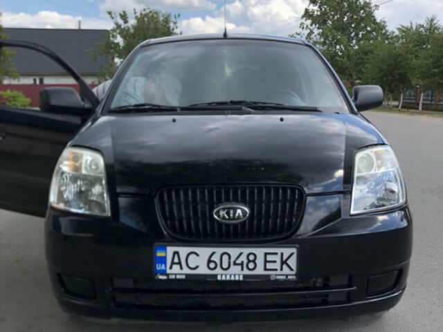 Черный Киа Пиканто, объемом двигателя 1.1 л и пробегом 156 тыс. км за 3000 $, фото 1 на Automoto.ua
