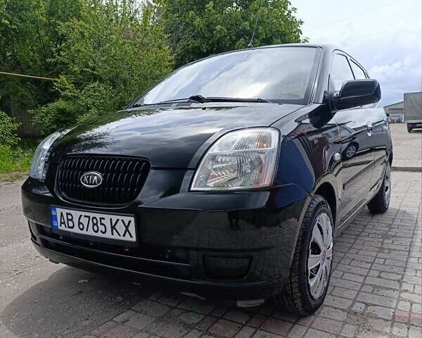 Черный Киа Пиканто, объемом двигателя 1.1 л и пробегом 204 тыс. км за 3500 $, фото 1 на Automoto.ua