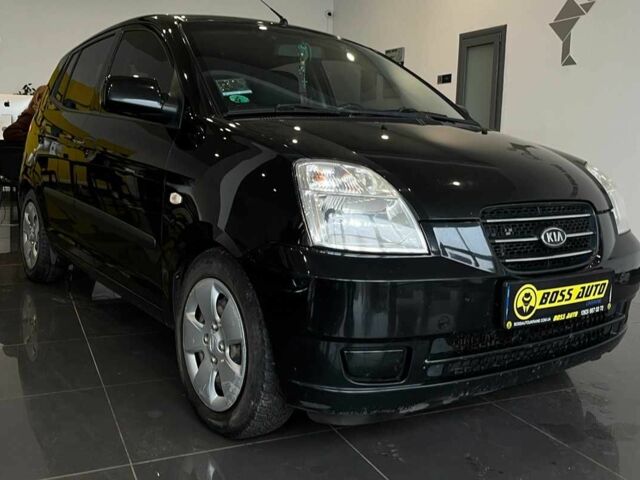 Черный Киа Пиканто, объемом двигателя 1.1 л и пробегом 202 тыс. км за 4500 $, фото 1 на Automoto.ua