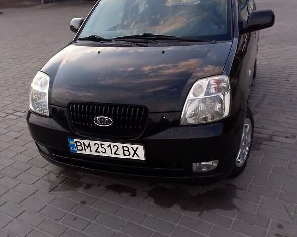 Черный Киа Пиканто, объемом двигателя 1.1 л и пробегом 127 тыс. км за 4700 $, фото 1 на Automoto.ua