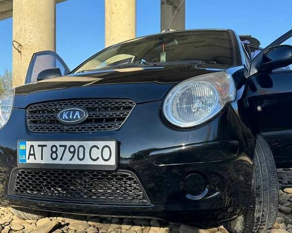 Черный Киа Пиканто, объемом двигателя 1.1 л и пробегом 160 тыс. км за 5178 $, фото 1 на Automoto.ua
