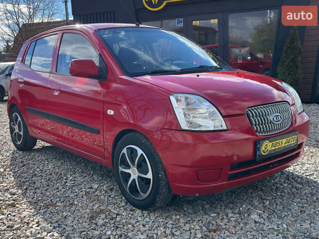 Красный Киа Пиканто, объемом двигателя 1.12 л и пробегом 188 тыс. км за 3700 $, фото 1 на Automoto.ua