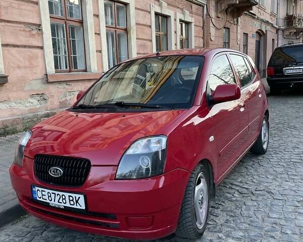 Красный Киа Пиканто, объемом двигателя 1.1 л и пробегом 270 тыс. км за 4000 $, фото 1 на Automoto.ua