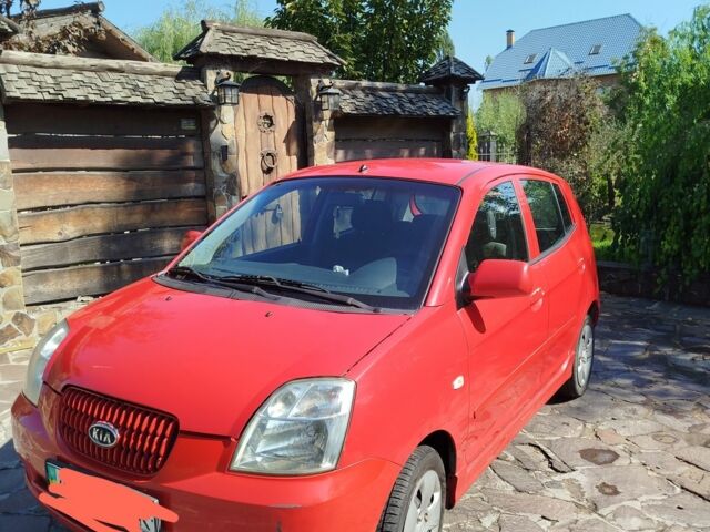Красный Киа Пиканто, объемом двигателя 1.1 л и пробегом 117 тыс. км за 5300 $, фото 1 на Automoto.ua
