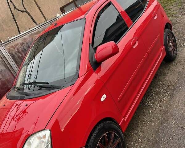 Червоний Кіа Піканто, об'ємом двигуна 1.09 л та пробігом 103 тис. км за 5400 $, фото 1 на Automoto.ua