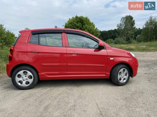 Красный Киа Пиканто, объемом двигателя 1.1 л и пробегом 88 тыс. км за 4500 $, фото 1 на Automoto.ua