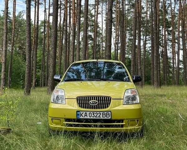 Желтый Киа Пиканто, объемом двигателя 1.1 л и пробегом 171 тыс. км за 4100 $, фото 1 на Automoto.ua