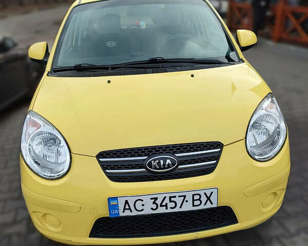 Жовтий Кіа Піканто, об'ємом двигуна 1.1 л та пробігом 89 тис. км за 5200 $, фото 1 на Automoto.ua