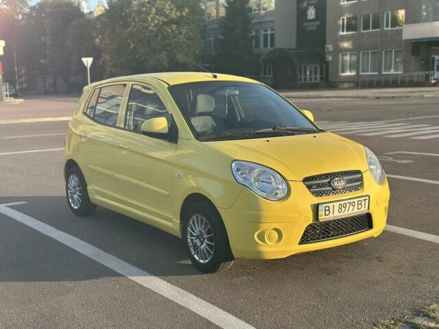 Желтый Киа Пиканто, объемом двигателя 1.1 л и пробегом 162 тыс. км за 5300 $, фото 1 на Automoto.ua
