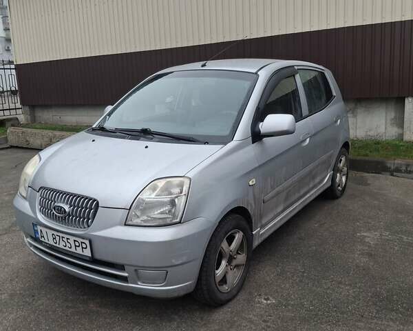 Серый Киа Пиканто, объемом двигателя 1.09 л и пробегом 92 тыс. км за 4550 $, фото 1 на Automoto.ua