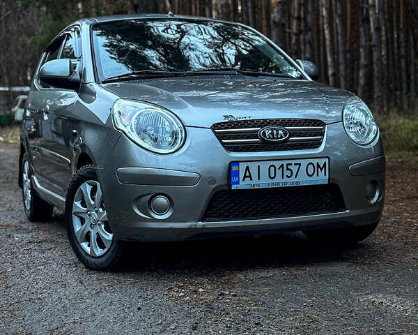 Серый Киа Пиканто, объемом двигателя 1.09 л и пробегом 130 тыс. км за 5999 $, фото 1 на Automoto.ua