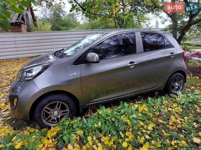 Серый Киа Пиканто, объемом двигателя 1.25 л и пробегом 94 тыс. км за 7000 $, фото 1 на Automoto.ua