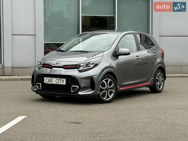 Серый Киа Пиканто, объемом двигателя 1 л и пробегом 64 тыс. км за 13700 $, фото 1 на Automoto.ua
