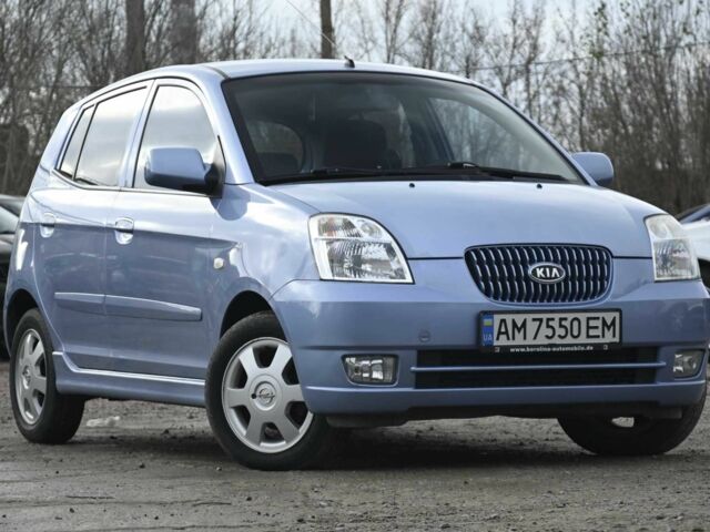 Синій Кіа Піканто, об'ємом двигуна 1.1 л та пробігом 135 тис. км за 5200 $, фото 1 на Automoto.ua