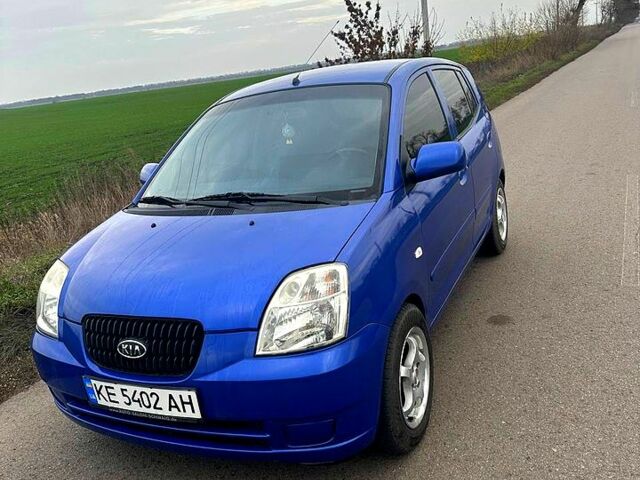 Синий Киа Пиканто, объемом двигателя 1.1 л и пробегом 156 тыс. км за 4800 $, фото 1 на Automoto.ua