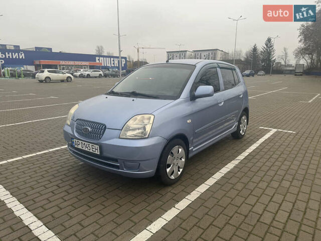 Синий Киа Пиканто, объемом двигателя 1.1 л и пробегом 126 тыс. км за 4900 $, фото 1 на Automoto.ua