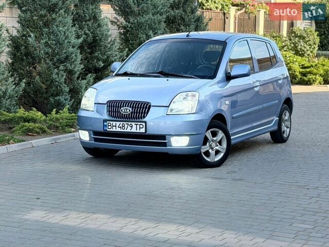 Синій Кіа Піканто, об'ємом двигуна 1.1 л та пробігом 137 тис. км за 4600 $, фото 1 на Automoto.ua