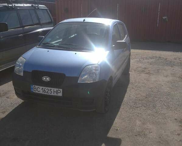 Синій Кіа Піканто, об'ємом двигуна 1.1 л та пробігом 80 тис. км за 3800 $, фото 1 на Automoto.ua