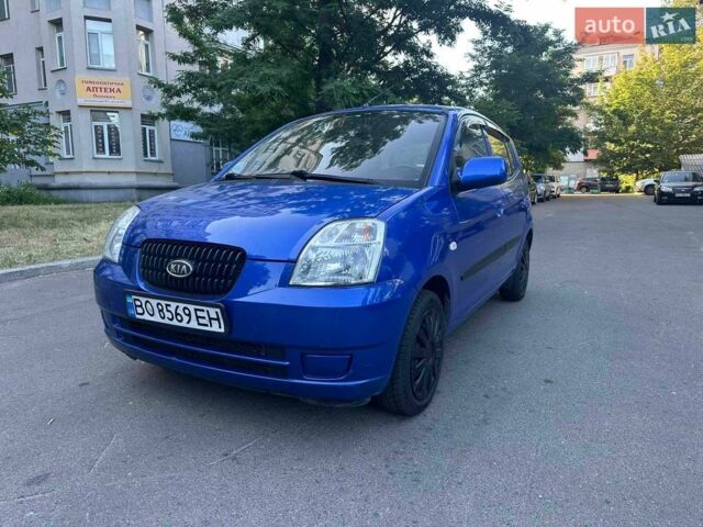Синий Киа Пиканто, объемом двигателя 1 л и пробегом 106 тыс. км за 3600 $, фото 1 на Automoto.ua