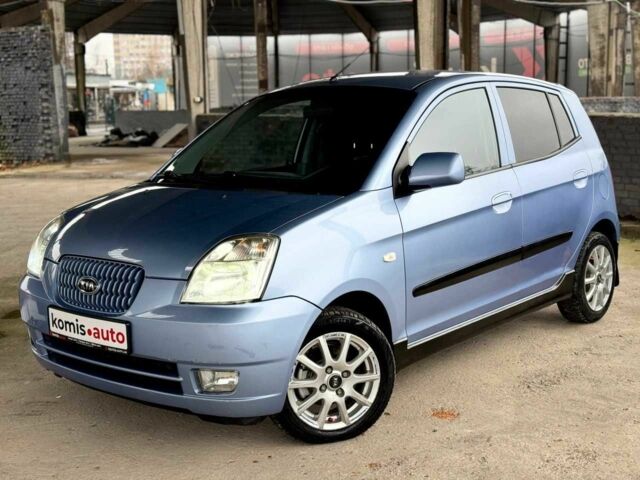 Синий Киа Пиканто, объемом двигателя 1.1 л и пробегом 112 тыс. км за 5499 $, фото 1 на Automoto.ua